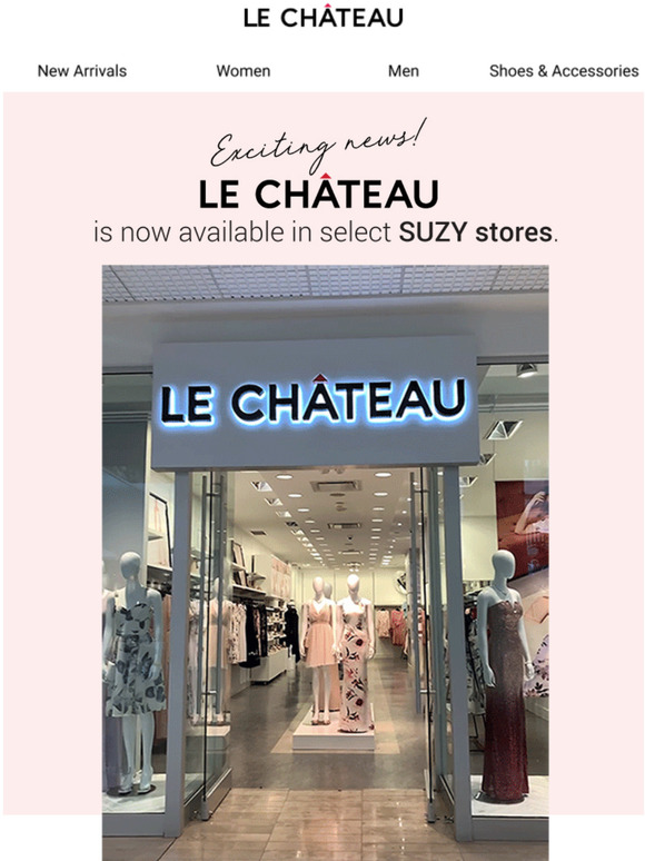 le chateau shoes outlet canada