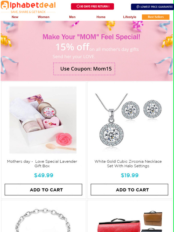 Make Your "MOM" Feel Special!