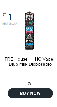 TRĒ House 2g HHC Vape - Blue Milk