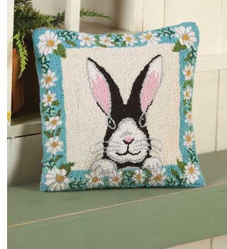 Lazy Daisy Bunny Pillow
