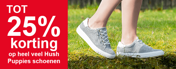 Scapino: Tot 25% korting op Hush Puppies | Milled