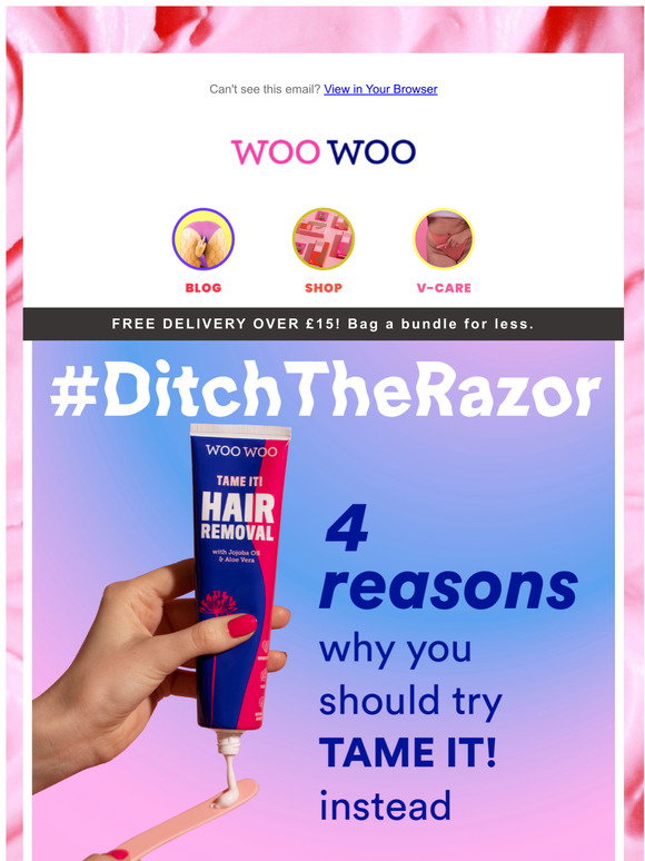 Ditch Razor Woowoo: 4 REASONS TO DITCH THE RAZOR | Milled