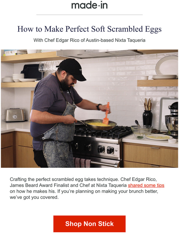 Made In 3 Tips to Make the Perfect Soft Scramble Milled
