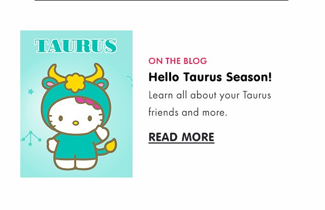 ON THE BLOG Hello Taurus Season!