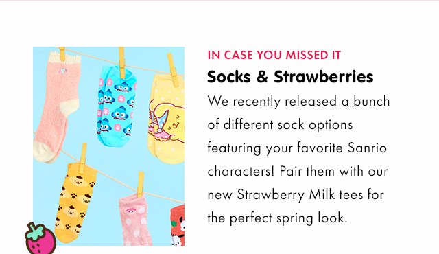 In Case You Missed It | Socks & Strawberries