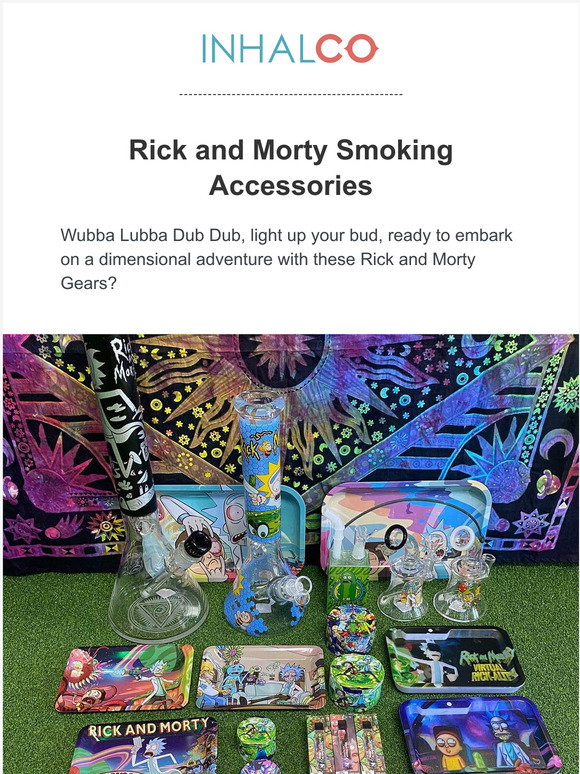 Rick and Morty Smoking Accessories