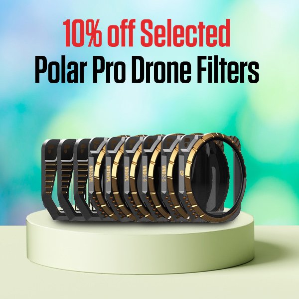 10% off Selected Polar Pro Drone Filters