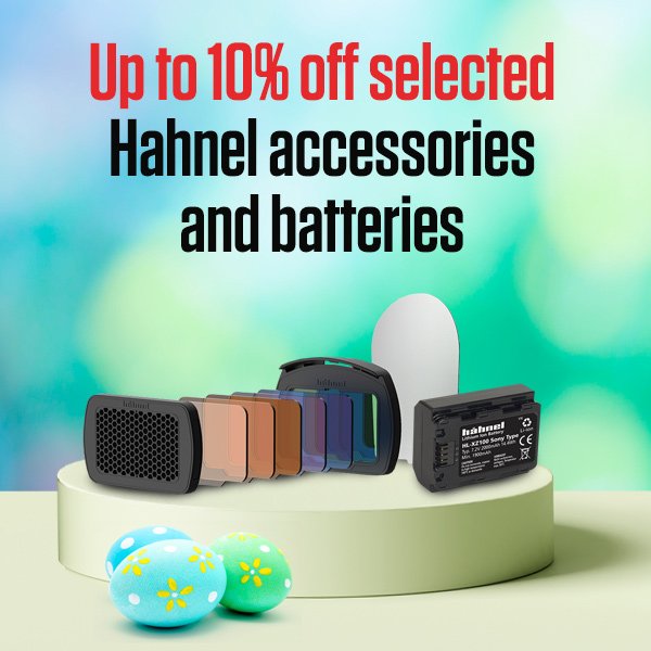 Up to 10% off selected Hahnel accessories and batteries