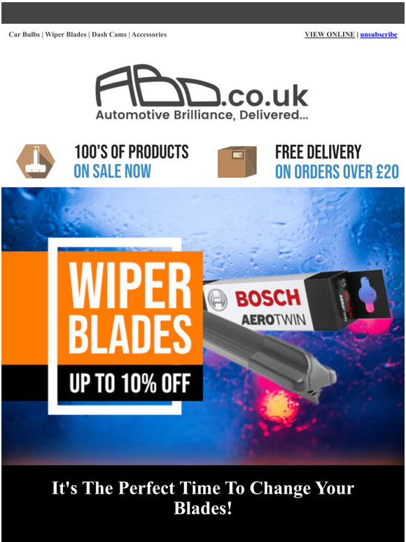 Up To 10% Off Wiper Blades + Our Top Picks! ......