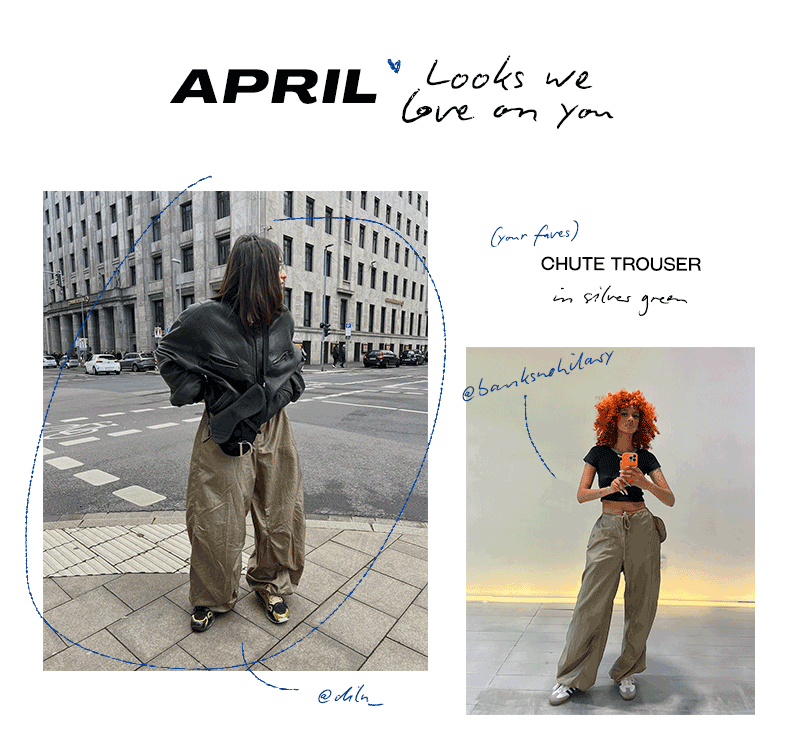 APRIL LOOKS WE LOVE ON YOU