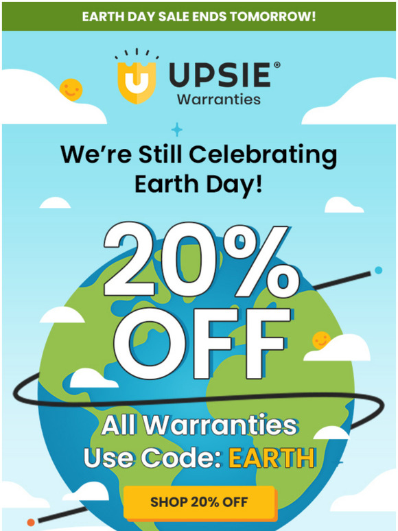 Upsie Technology We turned Earth Day into Earth Weekend Milled