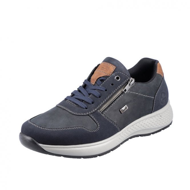 B7613-14 Maxim RiekerTex Men's Casual Lace up Shoes in Navy