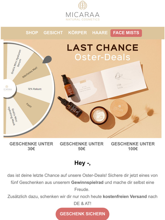 Last Chance fr deine Oster-Deals