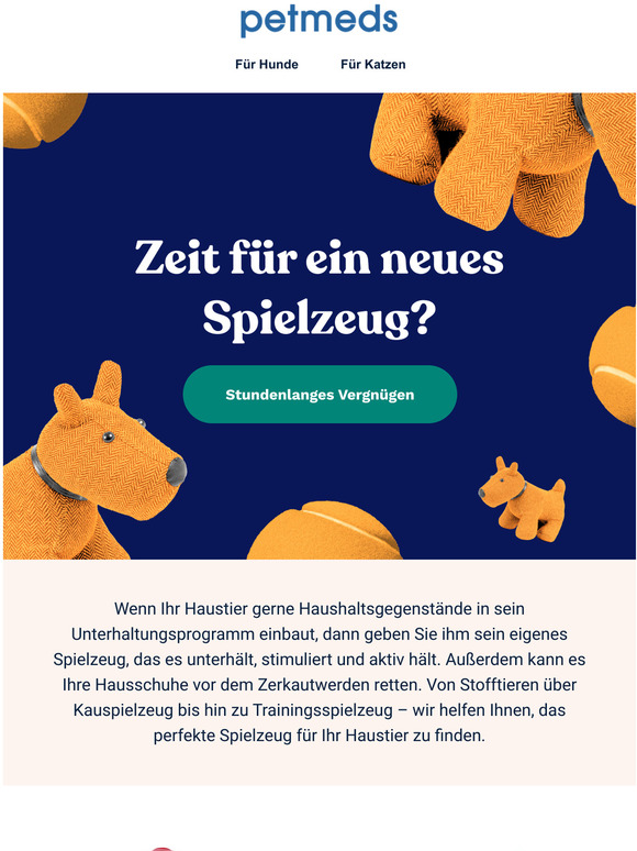 Spielzeug, das Ihr Haustier lieben wird