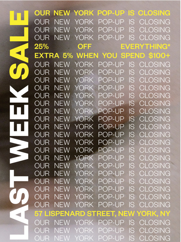 Shop 25% Off While Supplies Last!