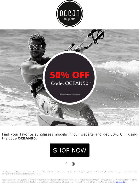  Get 50% OFF
