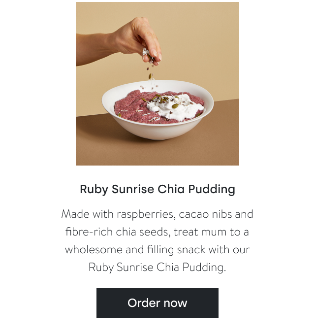 Ruby Sunrise Chia Pudding