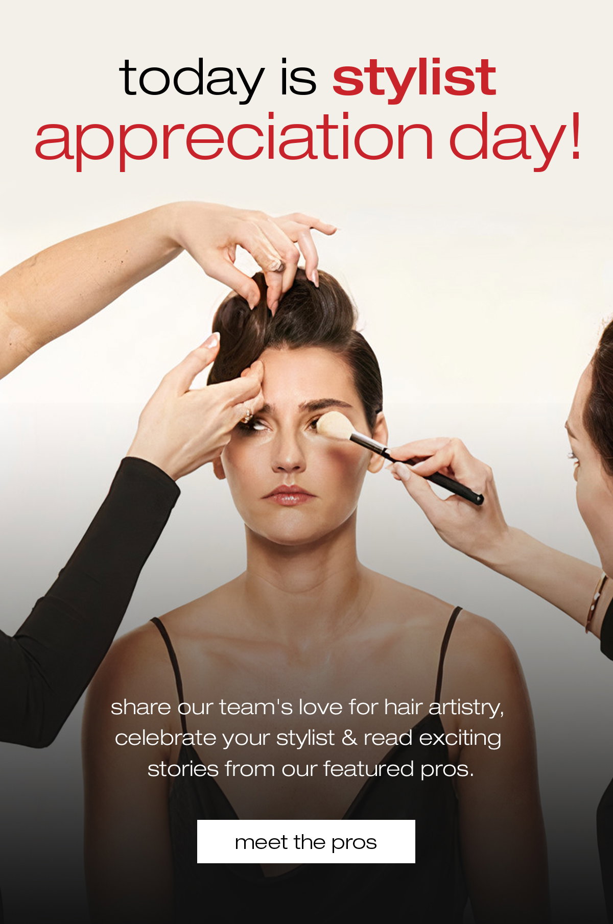 Shu Uemura Art of Hair: today is stylist appreciation day! | Milled