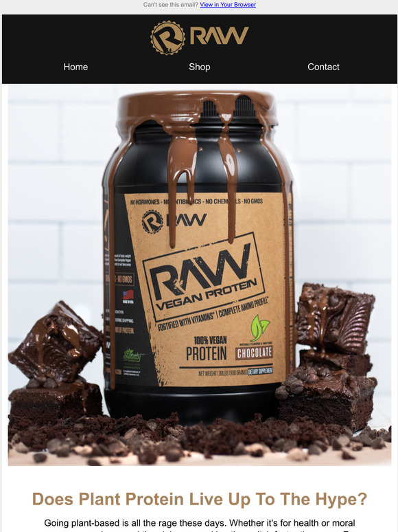 Raw Nutrition Is Vegan Protein The New Whey?! Milled