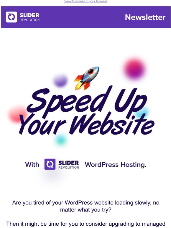  Speed up your WordPress Website