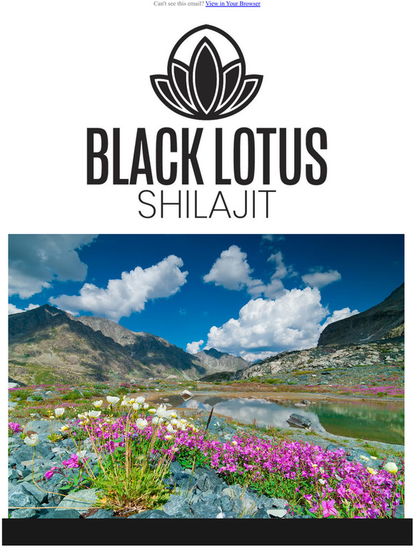 25% OFF SHILAJIT - Every Day is Earth Day!