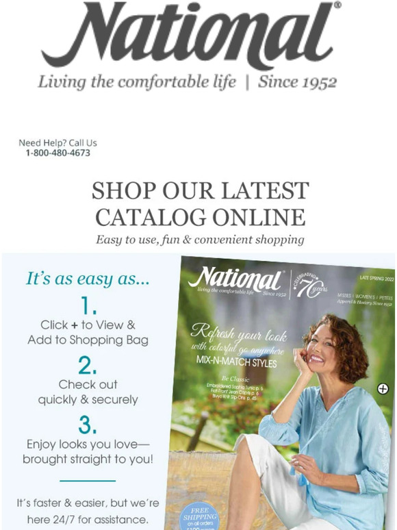 ShopNational Your Late Spring eCatalog Has Arrived Milled