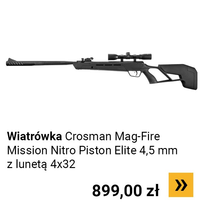 Wiatrówka Crosman Mag-Fire Mission Nitro Piston Elite 4,5 mm z lunetą 4x32
