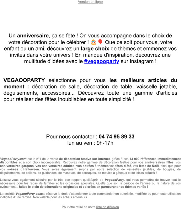 Le soleil arrive, les anniversaires aussi !