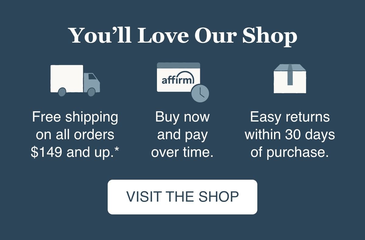 Free Shipping | Easy Returns | Buy Now and Pay Over Time