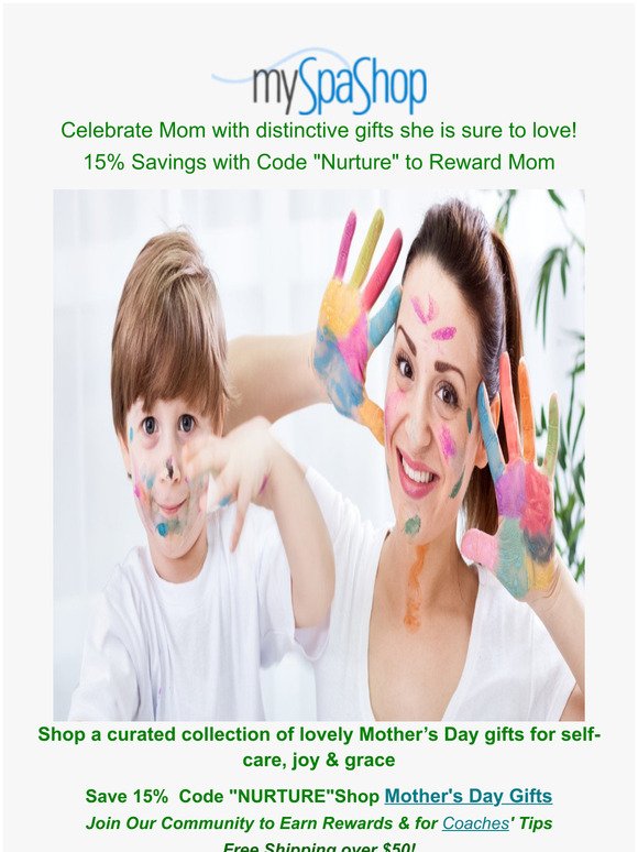 Mother's Day Gifts of Love and Wellness
