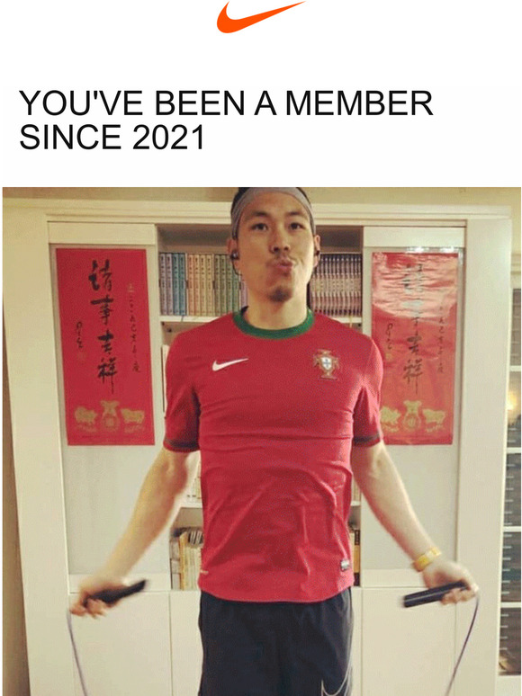 Today is your Nike Anniversary!