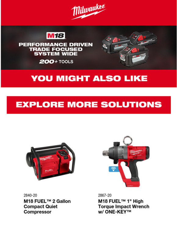 Milwaukee Tool Reduce Risk of OverTorqued Lug Nuts Milled