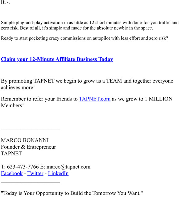 Get Your Own Affiliate Marketing Business