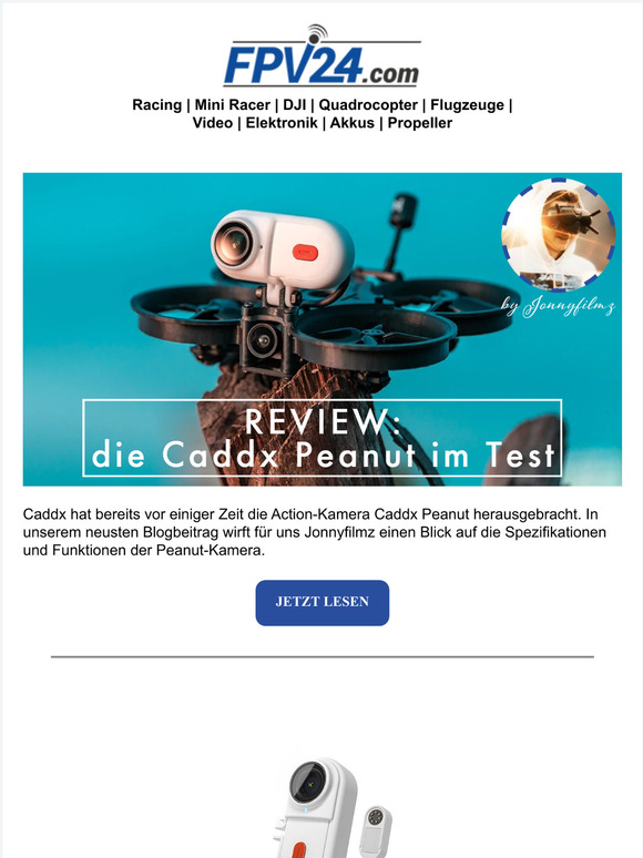 Review: die Caddx Peanut im Test