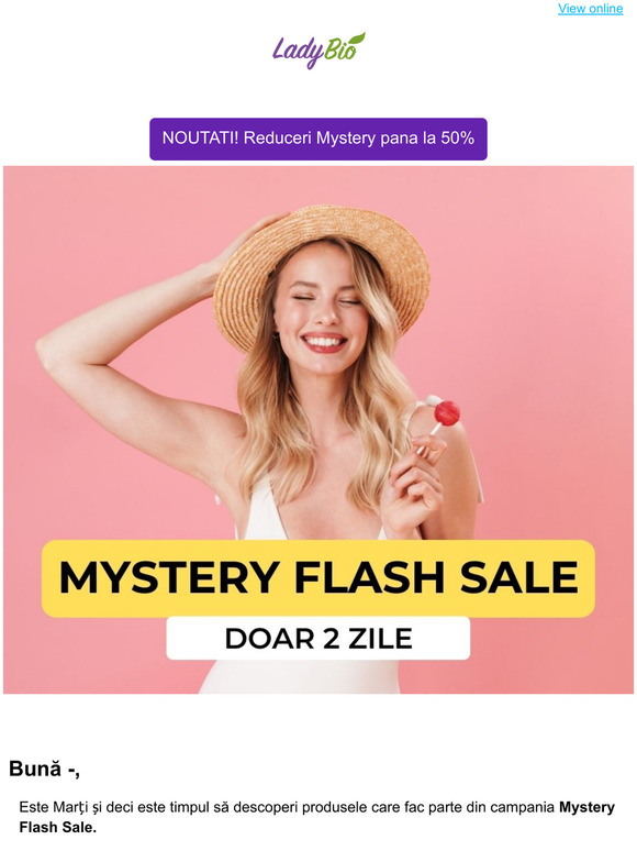 Noutati! Campanie Flash doar 2 zile