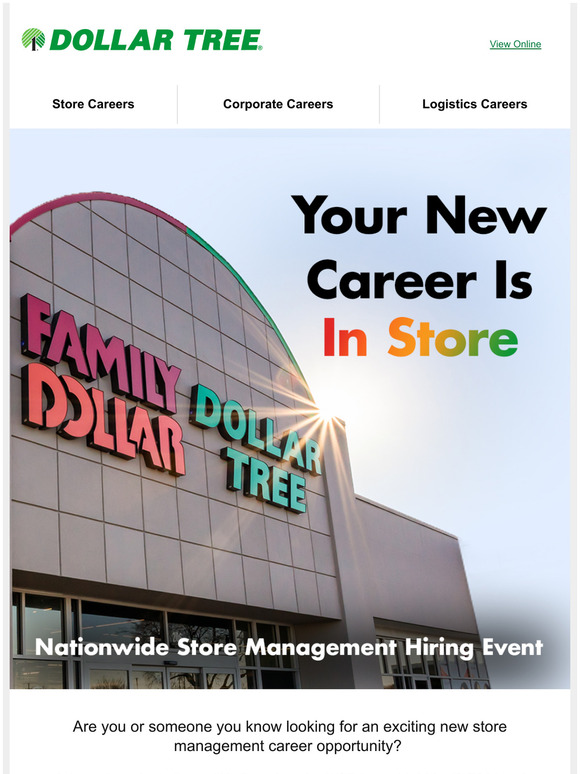 Dollar Tree We're Hiring! Milled