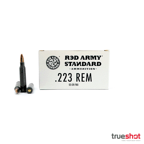 Red Army Standard - 223 Rem - 55 Grain - FMJ - Steel Case