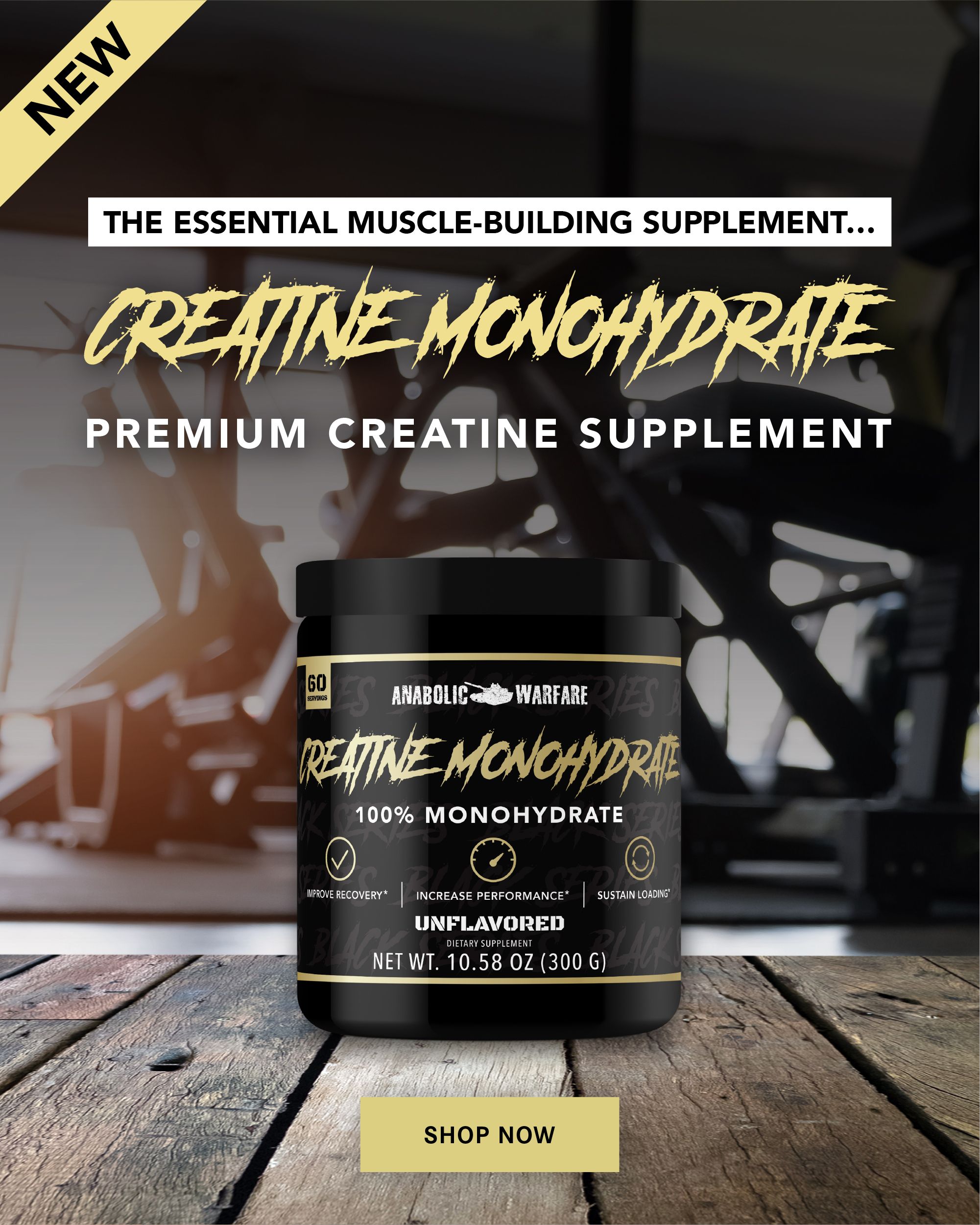 Anabolic Warfare Creatine Monohydrate - All Star Nutrition/Total