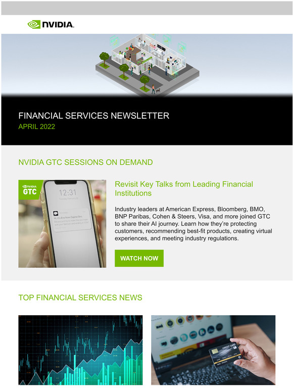 Nvidia Explore GTC OnDemand, AI for ESG, and B2B Payments Milled