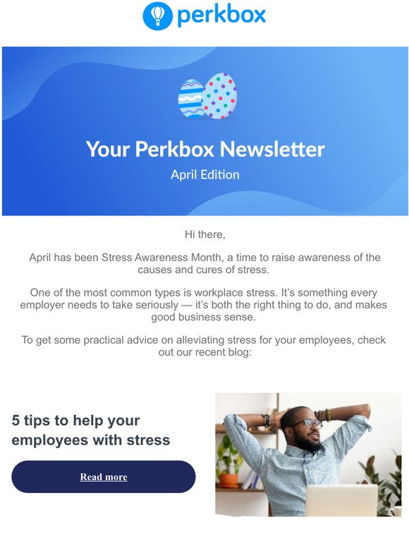 [April Edition] Your Perkbox Newsletter