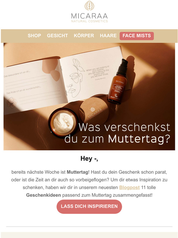 Und was schenkst du deiner Mama?