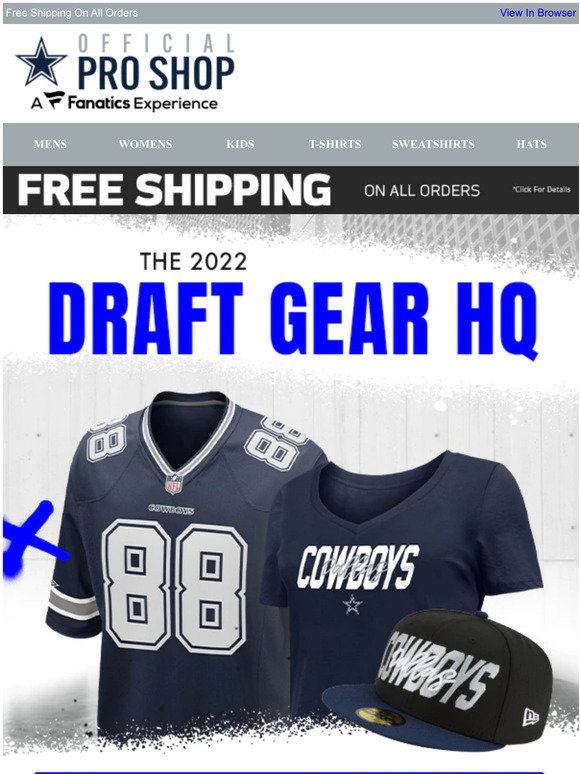 Dallas Cowboys Pro Shop - ⚠️ LAST CHANCE ⚠️ Take 25% OFF the