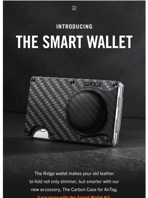 The Ridge Discover the AirTag for Ridge Wallets Milled