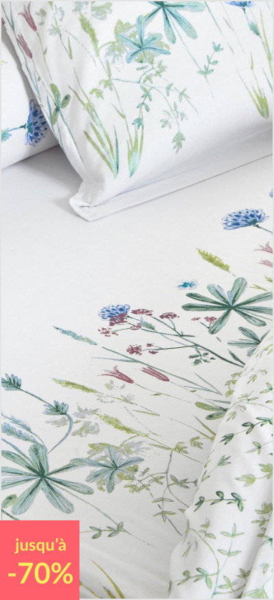 Linge de lit Julie en coton