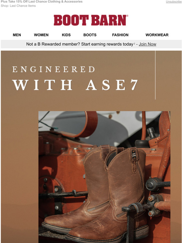 Men's Boots With Stretch Technology Milled