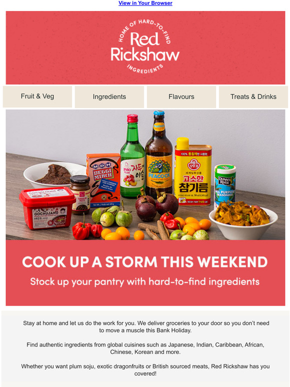 What will you be cooking this Bank Holiday?