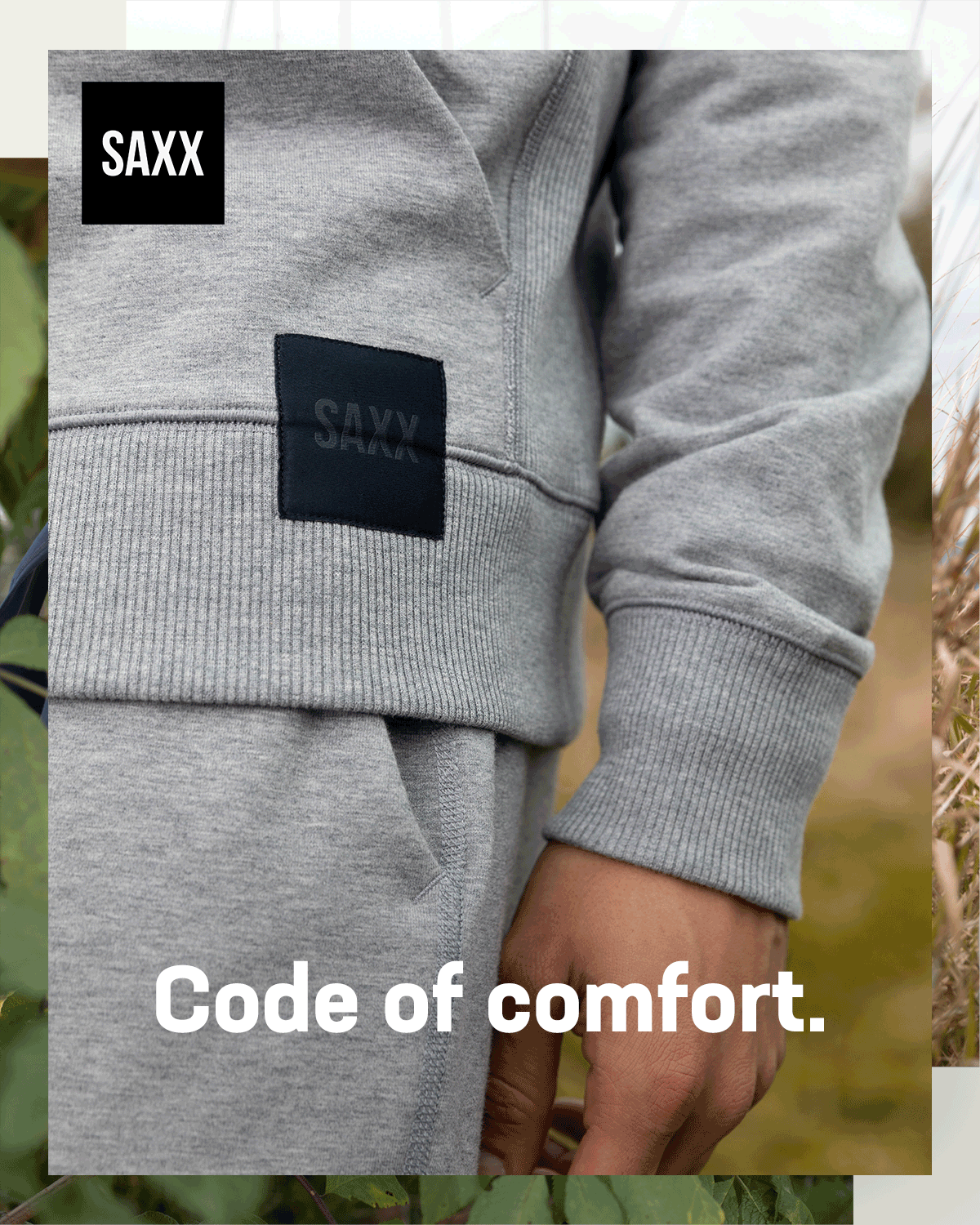 3Six Five Long Sleeve Lounge Crew by Saxx Underwear