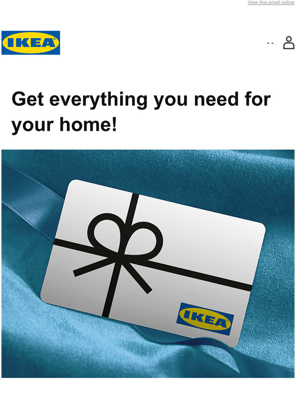 IKEA save today on IKEA eGift Cards! Milled