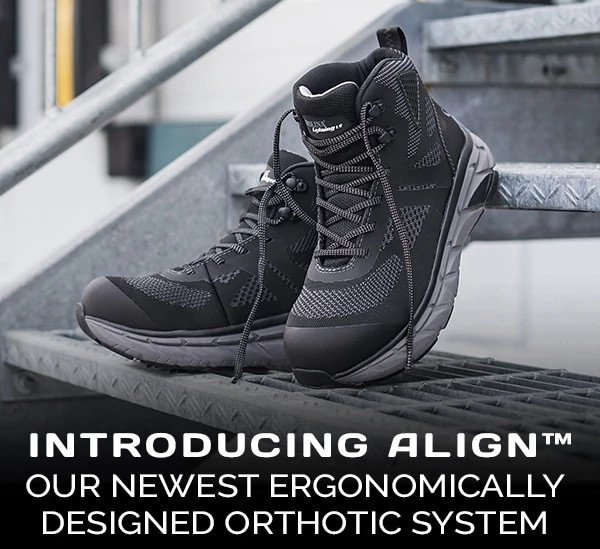Introducing Align™ Our Newest Ergonomically Designed Orthotic System. Featured style: CA1911.