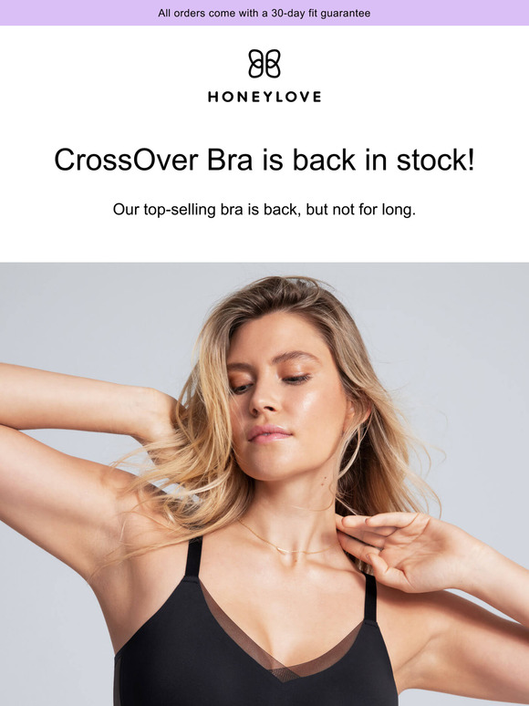 Honeylove BACK IN STOCK CrossOver Bra Milled